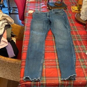 Hollister Women's Blue Ankle Jeans